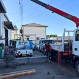 【大和郡山市現場】自動車整備工場にて、中二階新設工事スタート🚗【橋本工務店】