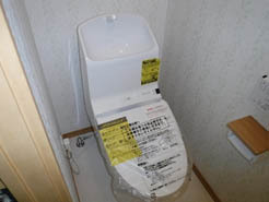 トイレアフター