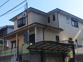 上牧町 O様邸 外装工事