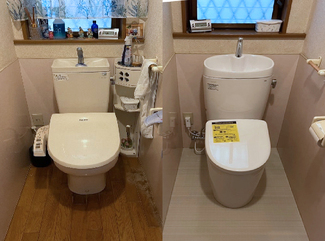 大和郡山市　H様邸　トイレリフォーム