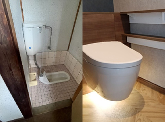 奈良県奈良市 A様　トイレリフォーム工事