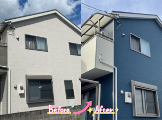 奈良県生駒郡安堵町F様邸　外壁塗装・屋根漆喰工事